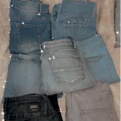 Big Bag Of Size 10 & 11 Jeans 