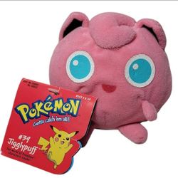 Pokemon 1995 Jigglypuff 5" Gamefreak Hasbro Plush Stuffed Animal