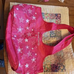 American Girl Pink Starry Night Travel Bag