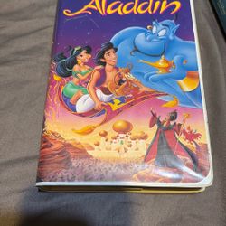 Aladdin Diamond The Classics Walt Disney VHS 