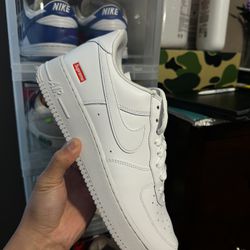 Nike Air Force 1 Supreme (white)