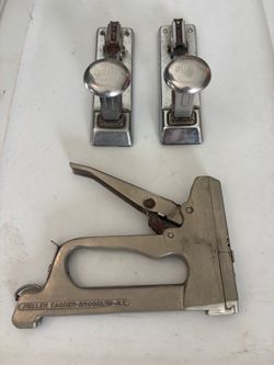 Vintage staplers