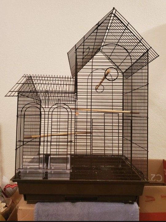 (2) Bird Cages