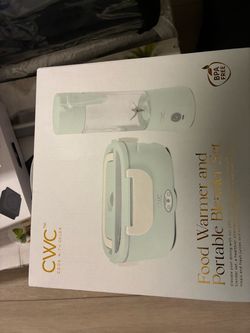 NEW CWC Food Warmer & Portable Blender Set – Mint Green