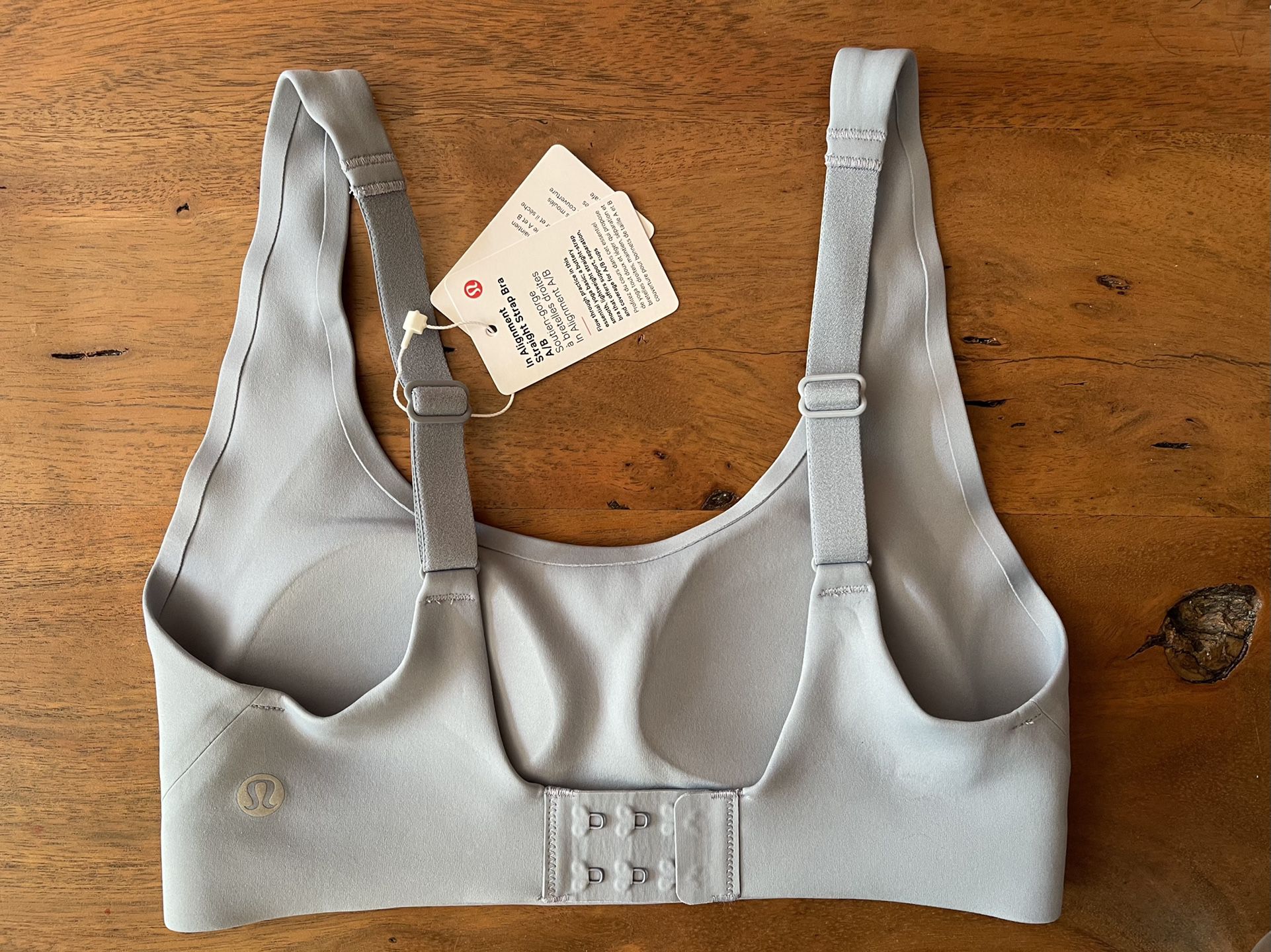 Lululemon IN ALIGNMENT STRAIGHT STRAP BRA, LIGHT SUPPORT, A/B CUP