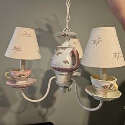 Tea Cups Hanging Light