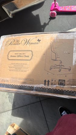 The Pioneer Woman Vintage Floral WhiteOffice Chair