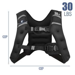 Costway 30 LB Workout Weighted Vest