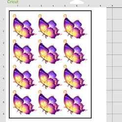 Butterfly Stickers 