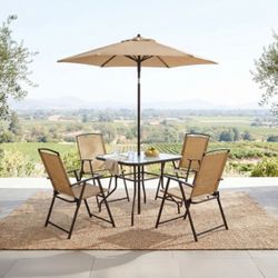 New Fallone 6-Piece Outdoor Dining Set