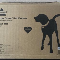 BISSELL Little Green Pet Deluxe Portable Carpet Cleaner, 3353