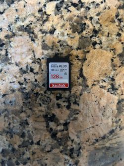 128GB SanDisk Ultra Plus SD card