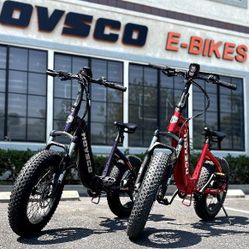HOVSCO HovBeta 20” Foldable Fat Tire E-Bike – 750W Power & 60 Mile Range