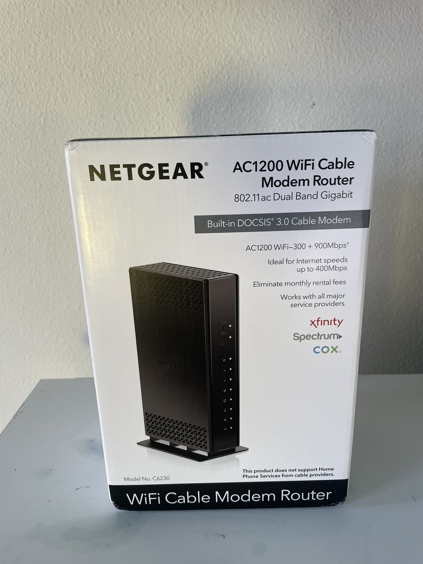 Netgear AC1200 WiFi Cable Modem Router Xfinity