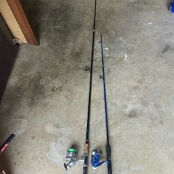 2 Fishing Poles 