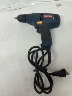 RYOBI D42 3/8" 120V CORDED DRILL/DRIVER with MANUAL & HARD CASE  #(48146)