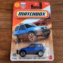 Matchbox Toyota RAV4 Vintage Blue
