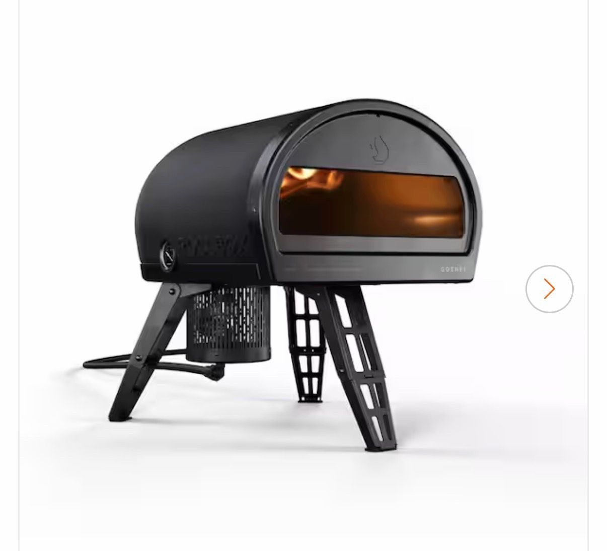 GOZNEY Roccbox Propane Outdoor Pizza Oven 12 in. Black