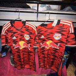 New York Red Bulls 24-25 season jersey.