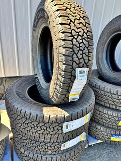 LT245/75R17 Goodyear wrangler at $680 CASH OUT THE DOOR All Terrain Tires installed (4) New 50,000