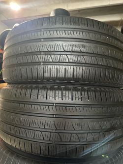 For sale two tires 275/50/20 Pirelli Scorpion Verde with 75-80% Left Quality Low price deal