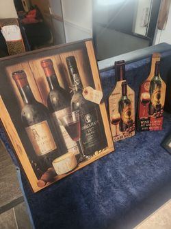 wine decorations.