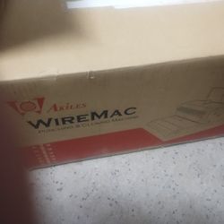 Aklies #321 Punching And Closing Machine 