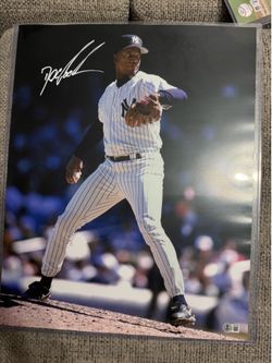 Dwight Gooden New York Yankees Signed Autograph 16x20 Photo -Beckett Coa