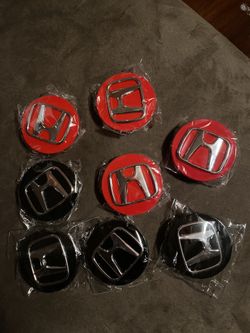 Honda Rims Center Caps 