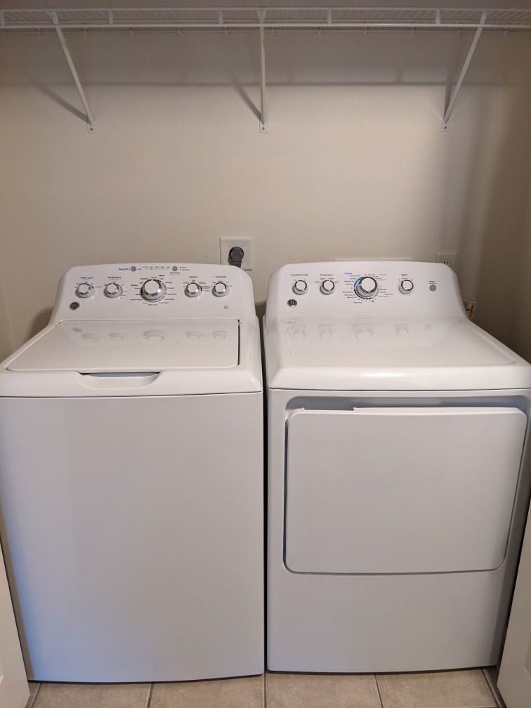GE Washer And Electric Dryer - Very Lightly Used