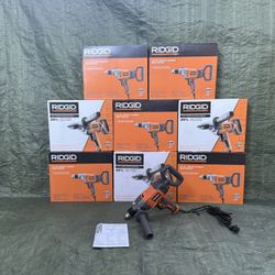 Ridgid 1/2” Spade Handle Mud Mixer Powerful 9 Amps Motor Model R7122