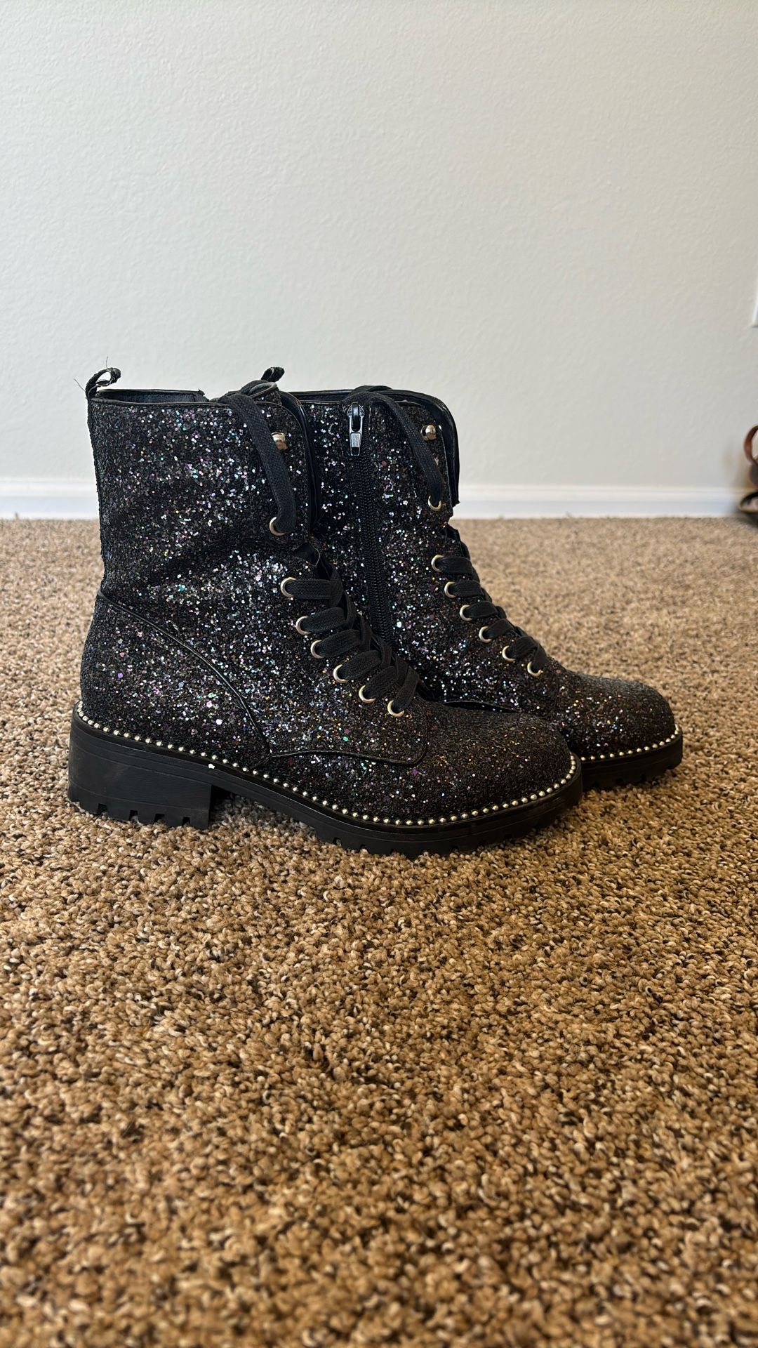 Glittery Boots