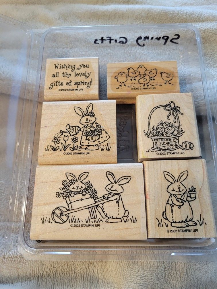Rubber Stamps Spring Gifts Stampin Up