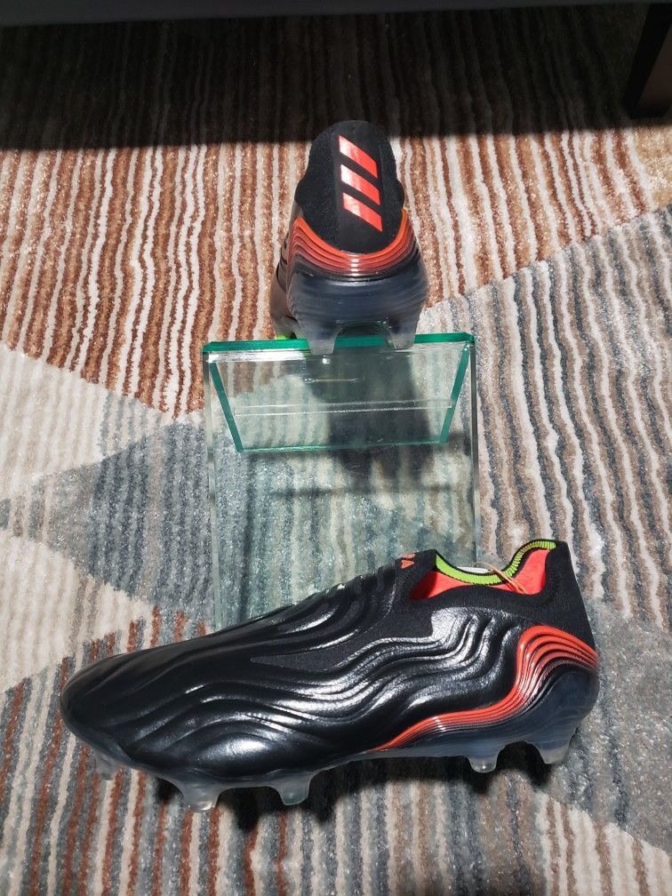 Pro Adidas Copa Sense+ FG Black boots Cleats Soccer Shoes Mens 13 GW3608 New