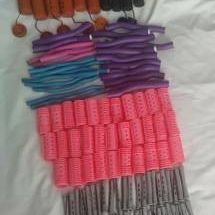 Bundle of 220 hair rollers

