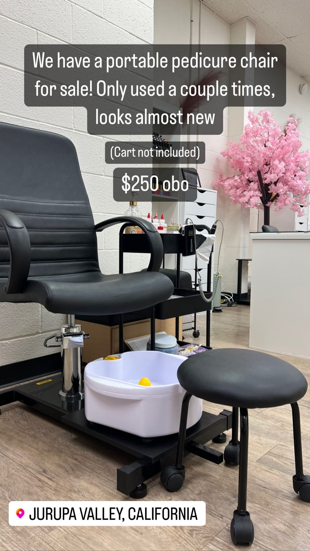 Mobile Pedicure Chair