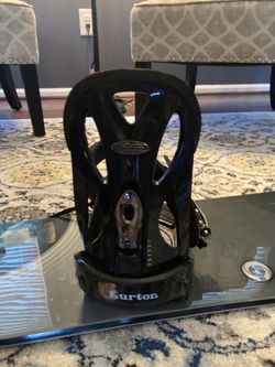 Burton Clash 160cm Snowboard with Burton Bindings for Sale in