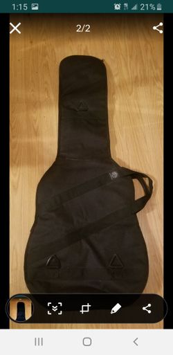 Electric guitar case...padded inside...like new!