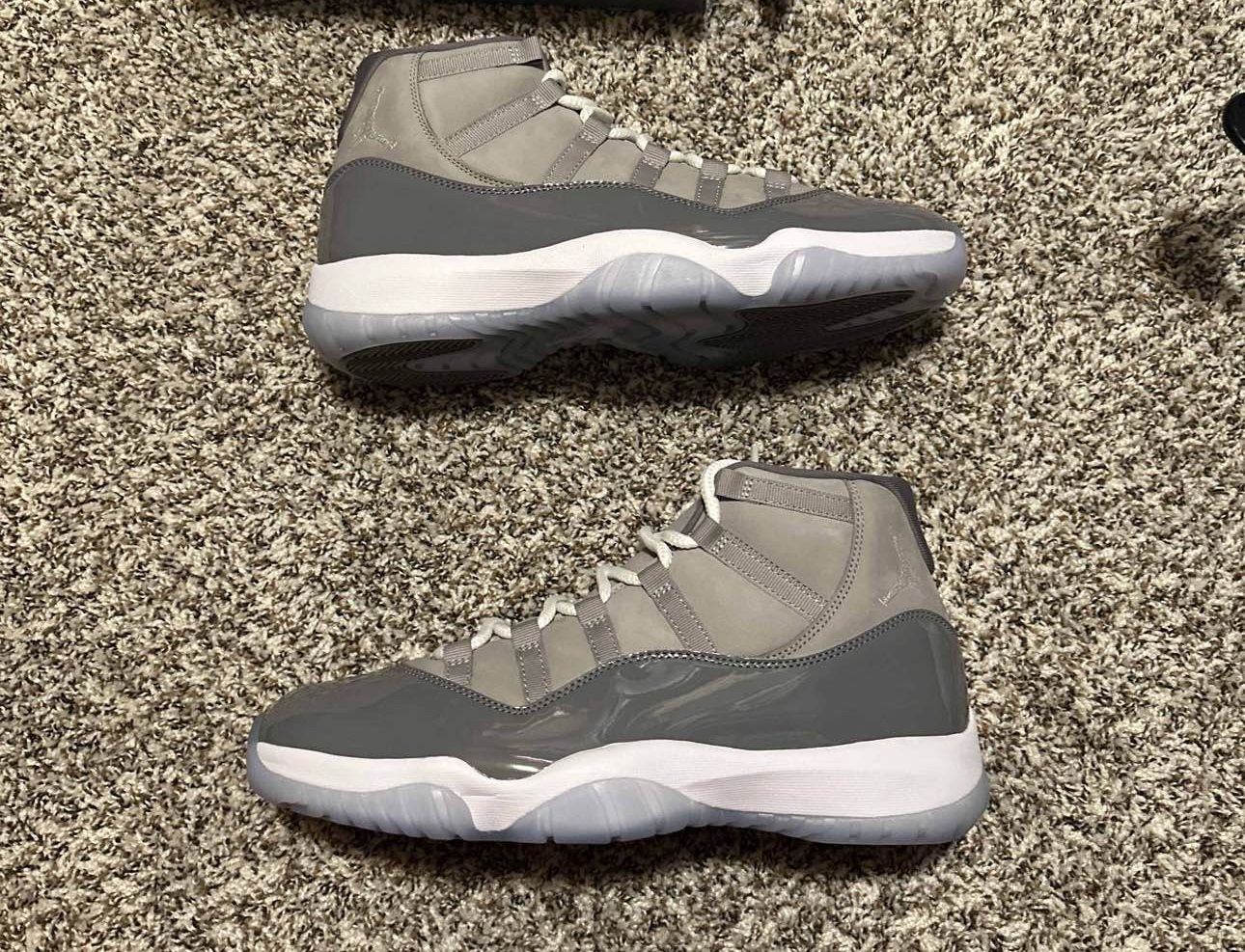 Jordan 11 “ Cool Grey” $400