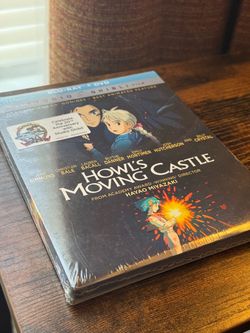 Howl's Moving Castle (Blu-ray, DVD 2004) Studio Ghibli