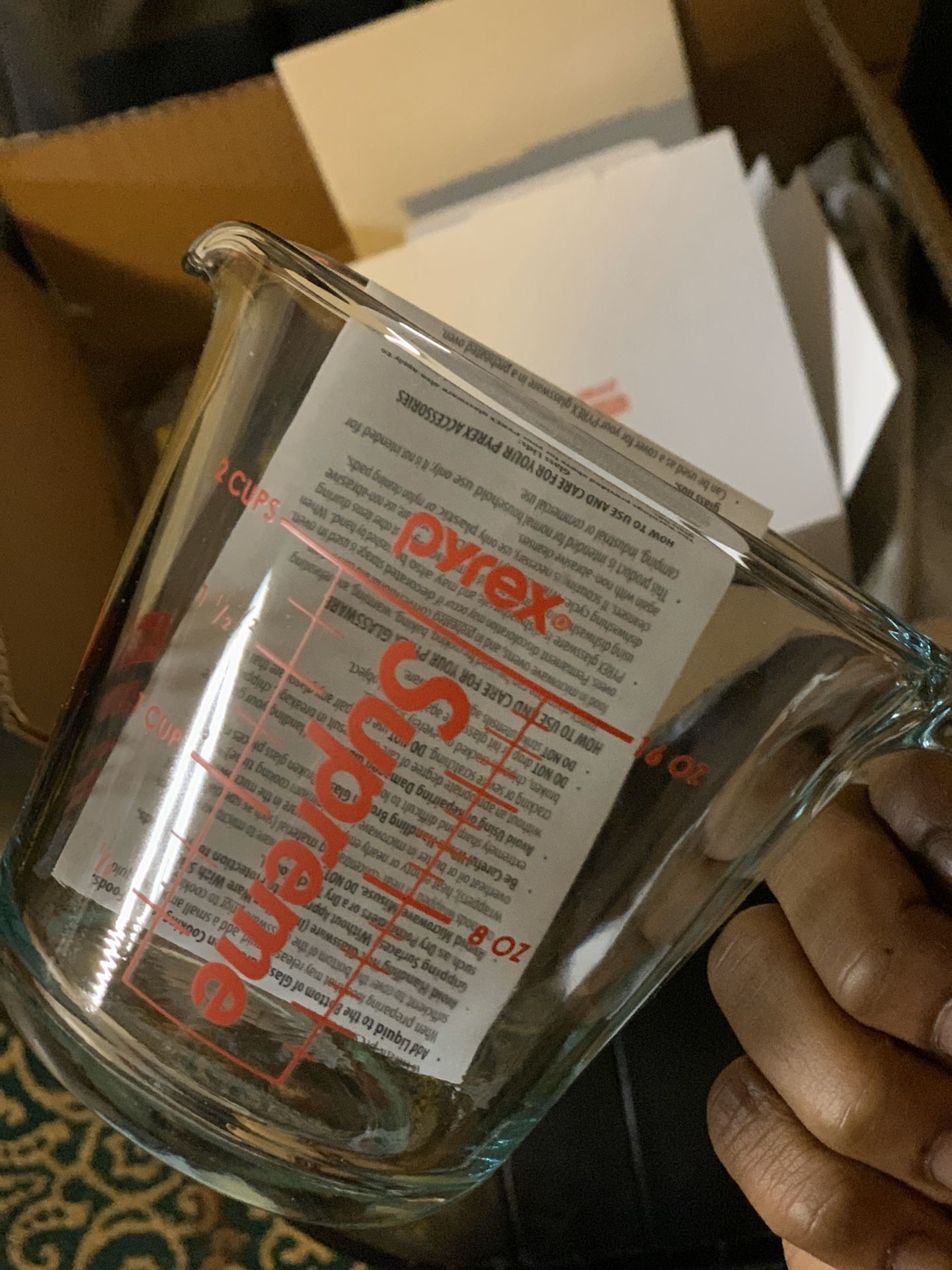 Supreme Pyrex Measuring Cup