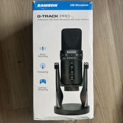 Samsung G Track Pro Condenser Microphone  Accepting Best Offers 