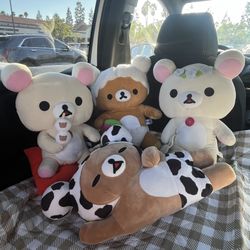 Rilakkuma Authorized plushies 