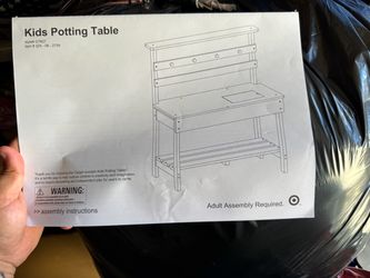 Target Kids Wooden Potting Table