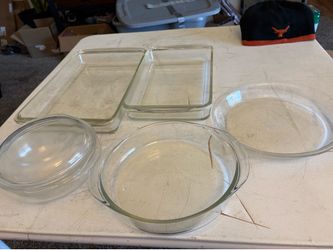 Lot of 6 pcs vintage Pyrex cookware
