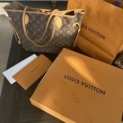 Authentic Neverfull MM Louis Vuitton