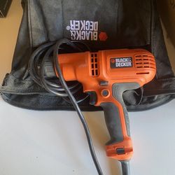 BlacknDecker Plug In drill