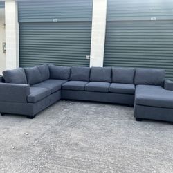 Medium Grey Sectional Sofa