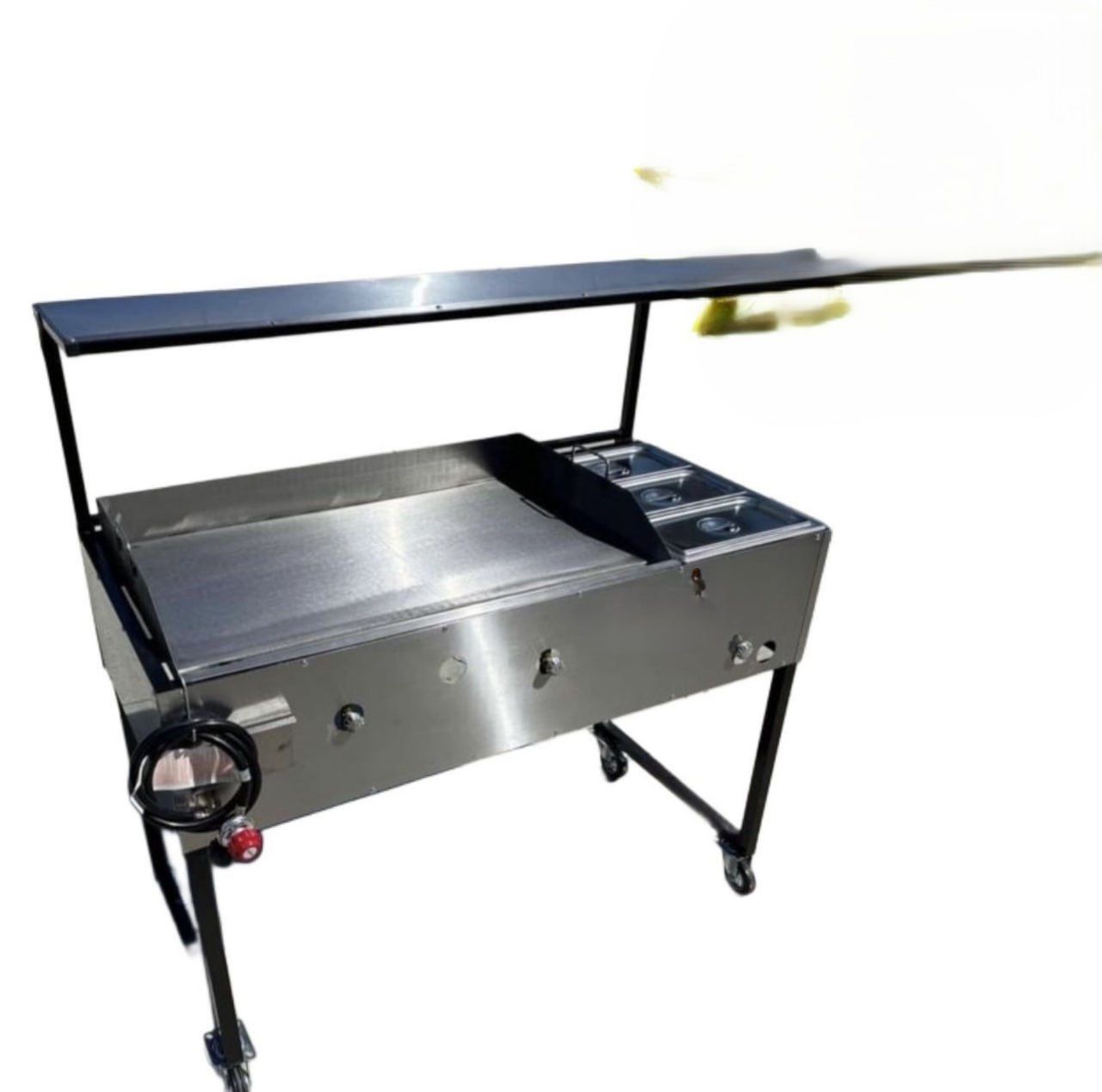 36x20inch Flat Grill 3 Treys & Overhead
