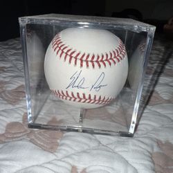 Nolan Ryan Autographed Baseball